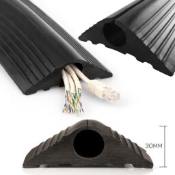 Káblový gumový prejazd 30x100mm Ø20mm