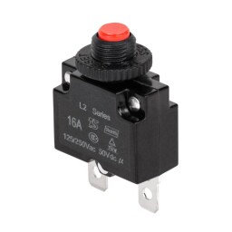Bimetalový tepelný istič 16A PRK0089-16 