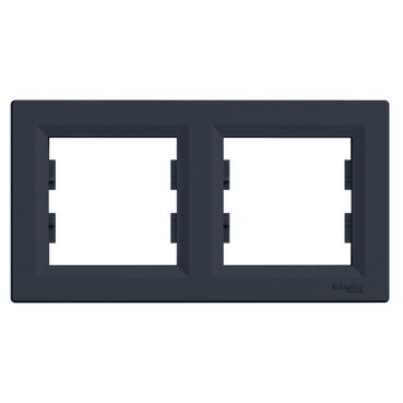 Asfora - EPH5800271 - dvojrámik, vodor., antracit