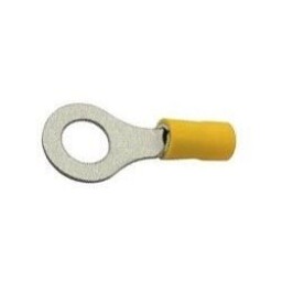 Izolované káblové oko 4,0-6,0mm² M8 lisovacie /RV 5,5-8/ (L885)