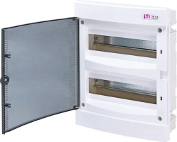 Rozvodnica ETI ECM24PT zapusť. 24-modulov , transp. dvere /001101012/