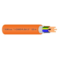 Kábel bezhalogénový CXKH-R-J 3x2,5 B2ca (CHKE-R, PRAFlaSafe X)