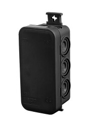 Rozbočovacia krabica E10 0295-02 45x90x39mm čierna