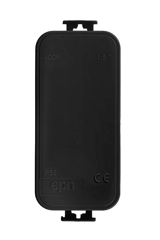 Rozbočovacia krabica E10 0295-02 45x90x39mm čierna