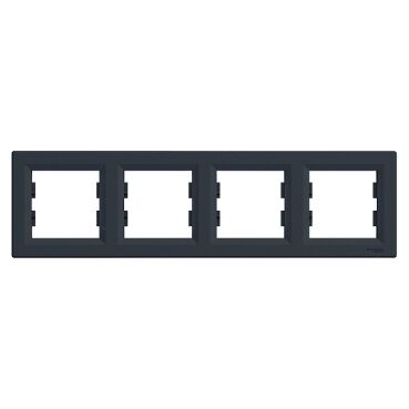 Asfora - EPH5800471 - štvorrámik, vodor., antracit