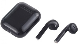 Bluetooth bezdrôtové sluchátka i7s TWS čierne (V031B)