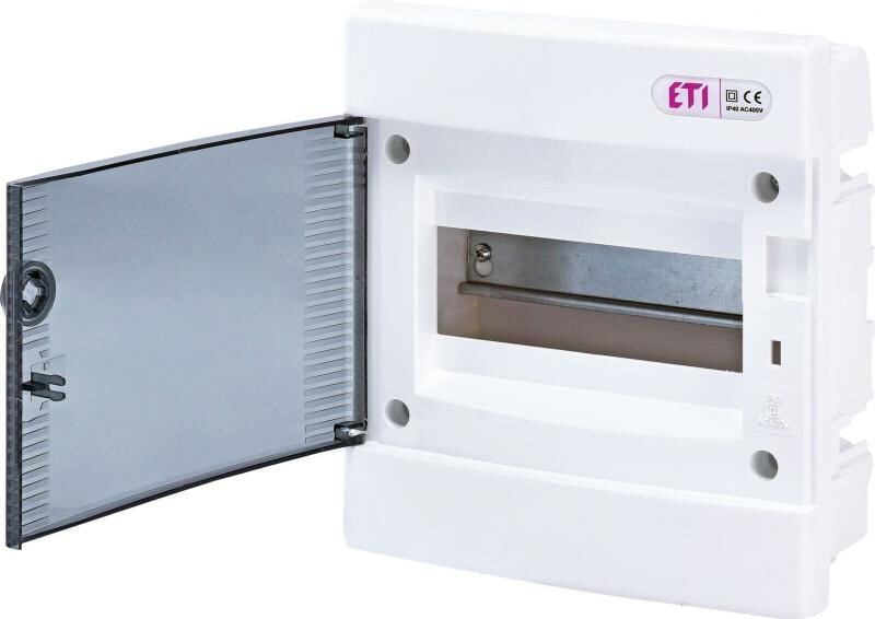 Rozvodnica ETI ECM8PT zapusť. 8-modulov , transp. dvere /001101010/