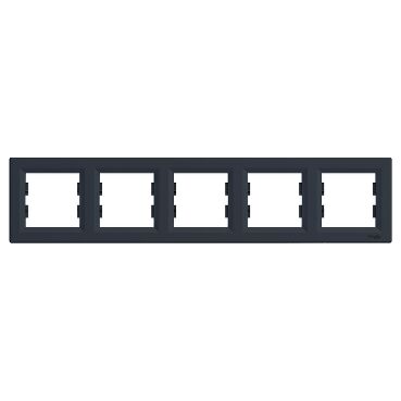 Asfora - EPH5800571 - päťrámik, vodor., antracit