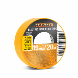 Páska izolačná PVC 19mm x20m žltá
