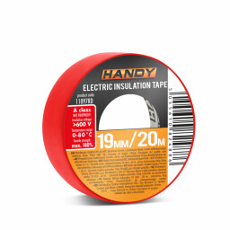 Páska izolačná PVC 19mm x20m červená