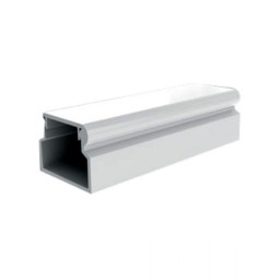Káblová lišta PVC 10x8mm 2m biela (príplatok NADROZMER!)