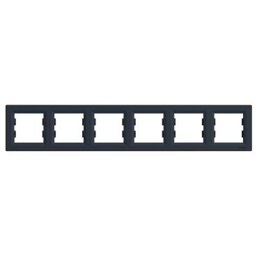 Asfora - EPH5800671 - šesťrámik, vodor., antracit