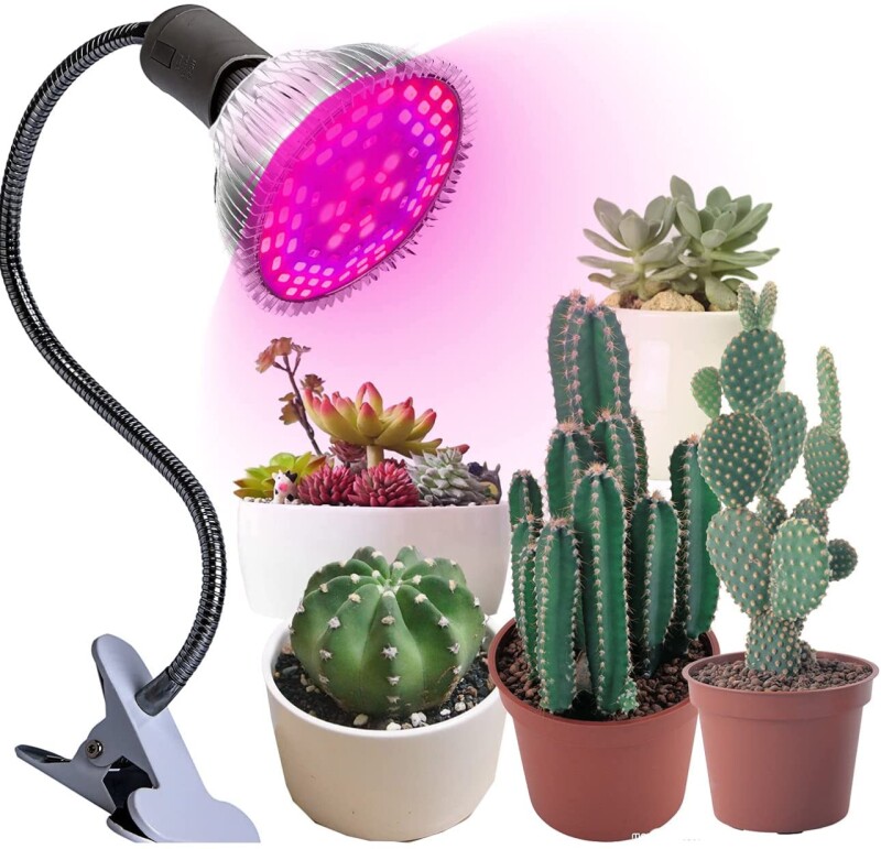 LED žiarovka GROW 6,5W E27 230V pestovateľská - pre rast rastlín (K375)