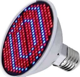 LED žiarovka GROW 6,5W E27 230V pestovateľská - pre rast rastlín (K375)