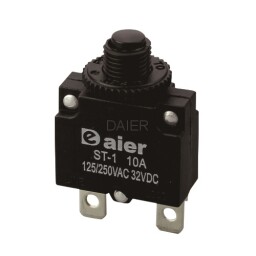 Bimetalový tepelný istič ST-1 AC/DC 10A 125/250VAC 32VDC (L200B)