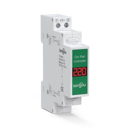 Voltmeter TOVME-1 60-415VAC , 1-fázový 1DIN (R080)