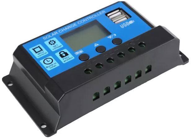 Solárny regulátor PWM YJSS30 12-24V/30A+USB pre Pb batérie (G912C)