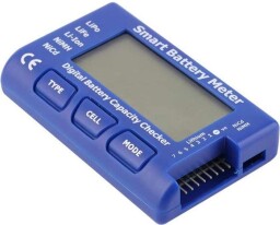Chytrý tester článkov a baterií NiMH , LiPol , LiIon , LiFe 5 in 1 (R161C)