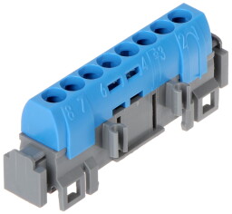 Rozbočovacia svorkovnica 004842 75mm 8x16mm2 modrá