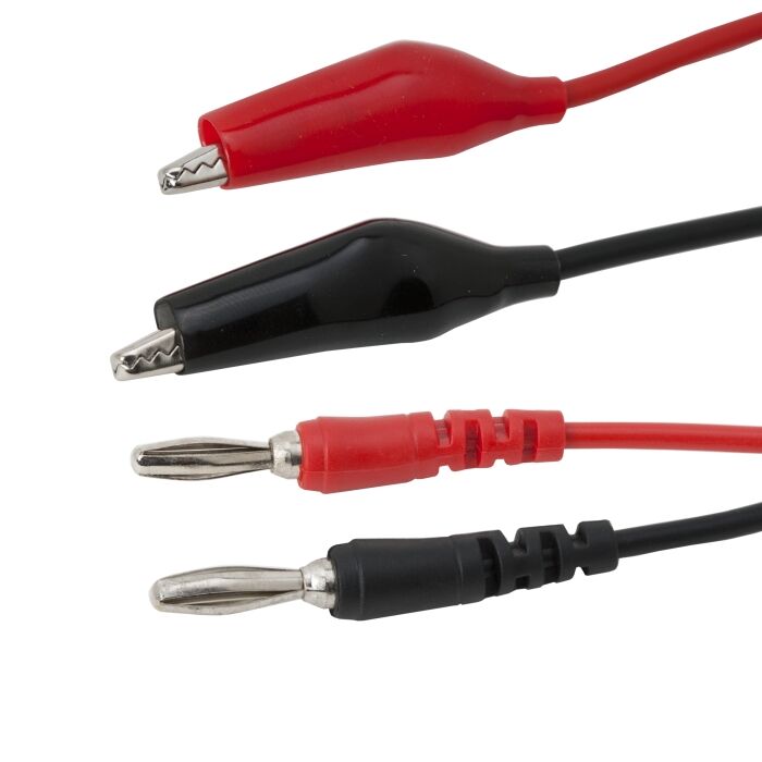 Meracie šnúry pre multimeter - krokosvorky , 93cm 25386