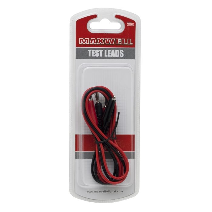 Meracie šnúry pre multimeter - krokosvorky , 93cm 25386