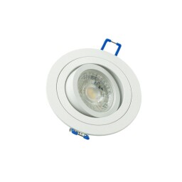 Bodové svietidlo podhladové ID-1014 AURIGA výklopné GU10/LED10W biele