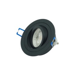 Bodové svietidlo podhladové ID-1015 AURIGA výklopné GU10/LED10W čierne