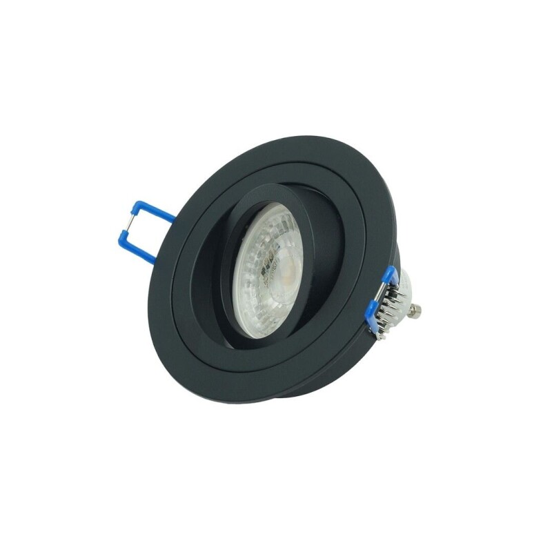 Bodové svietidlo podhladové ID-1015 AURIGA výklopné GU10/LED10W čierne