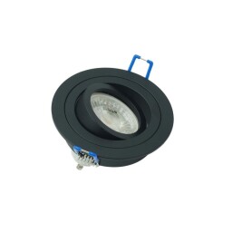 Bodové svietidlo podhladové ID-1015 AURIGA výklopné GU10/LED10W čierne