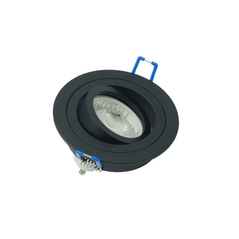 Bodové svietidlo podhladové ID-1015 AURIGA výklopné GU10/LED10W čierne