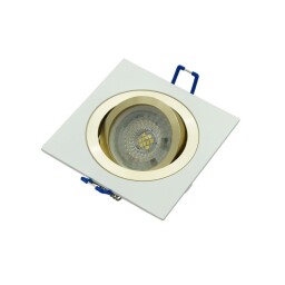 Bodové svietidlo podhladové ID-1016 AURIGA výklopné GU10/LED10W (štvorec) biele