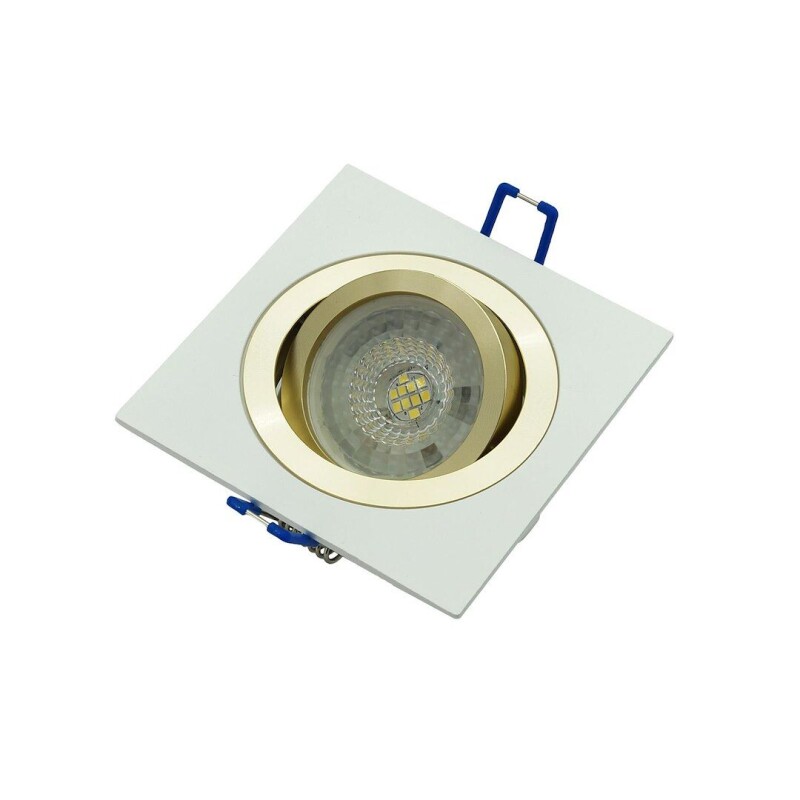 Bodové svietidlo podhladové ID-1016 AURIGA výklopné GU10/LED10W (štvorec) biele