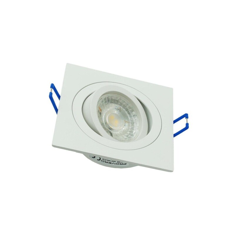 Bodové svietidlo podhladové ID-1016 AURIGA výklopné GU10/LED10W (štvorec) biele