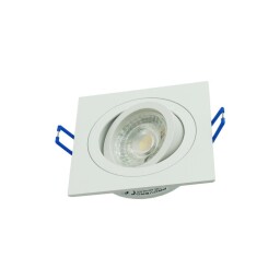 Bodové svietidlo podhladové ID-1016 AURIGA výklopné GU10/LED10W (štvorec) biele