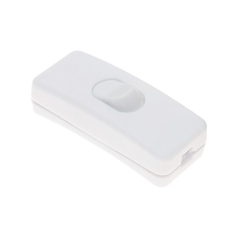 Medzišnúrový spínač ID-0012 2A/250V biely