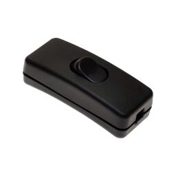 Medzišnúrový spínač ID-0013 2A/250V čierny