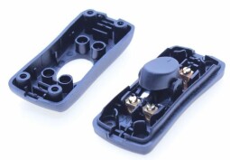 Medzišnúrový spínač ID-0016 2A/250V čierny