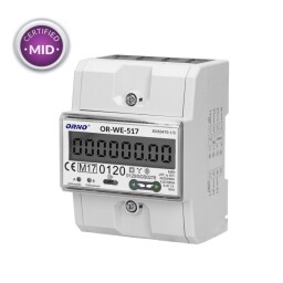 Elektromer OR-WE-517 digitálny 3-fázový 80A port RS-485