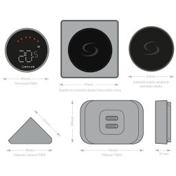 Internetový termostat SALUS iT800 WIFI