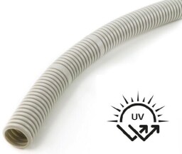 Trubka FXP 16 LG UV 084483 ohybná 750N (10,7mm) svetlosivá (predaj 50m/balenie) / !!! POZOR SVETLOSIVÁ, UV-STAB.-10ROKOV !!! /