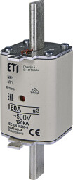 Nožová poistka ETI 004184118 NH1 gG 224A/400V