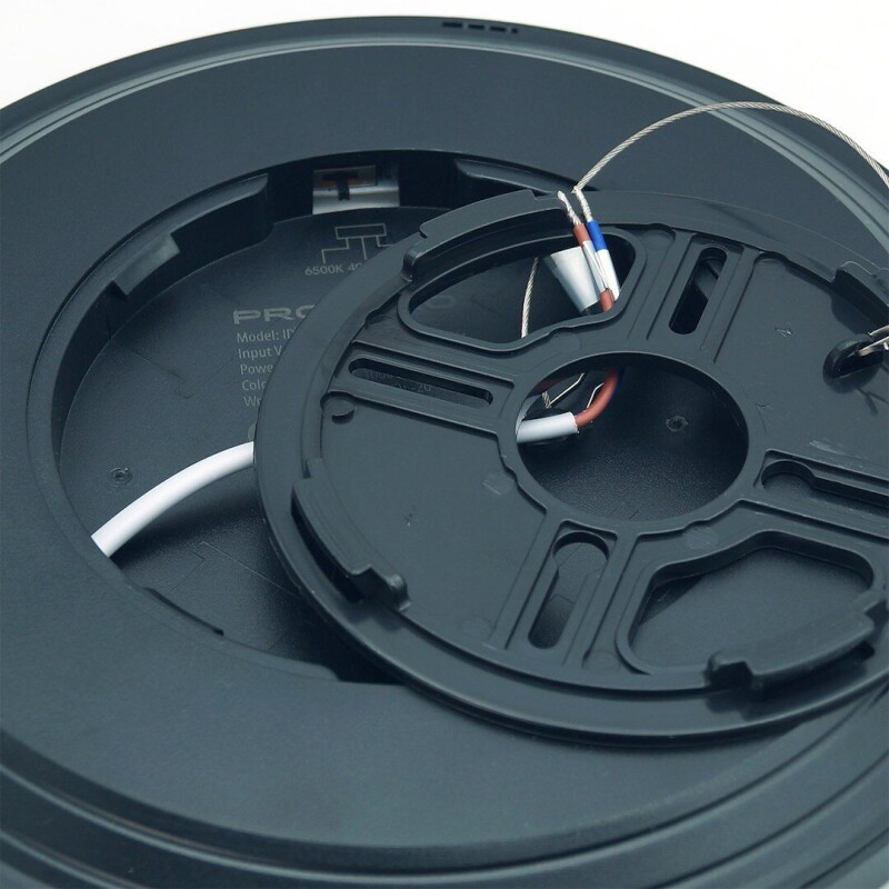 Svietidlo ID-4601-01 DENVER stropnica LED 24W 2570lm CCT čierne