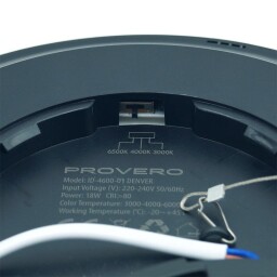 Svietidlo ID-4601-01 DENVER stropnica LED 24W 2570lm CCT čierne