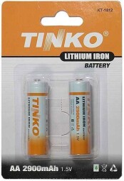 Batéria TINKO Lithium AA 2900mAh (2ks/balenie-blister)