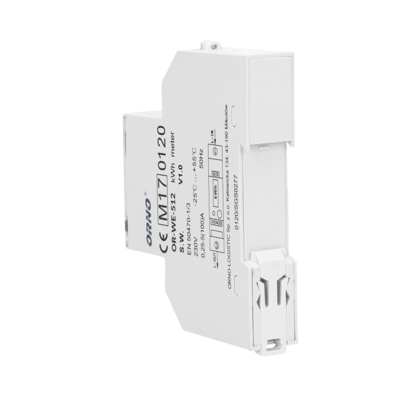 Elektromer OR-WE-512 digitálny ,1-fázový 100A , MID