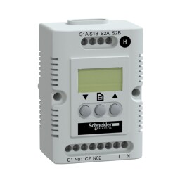 Hygrostat NSYCCOHY230VID ClimaSys 20…80% RV elektronický