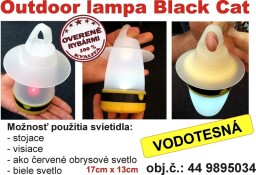 Black Cat Outdoor rybárske svietidlo LED biela/červená 44 9895034