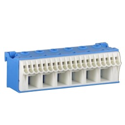 Rozbočovací blok QuickConnect KN26N - 6x25+20x4mm² modrý