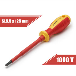 Skrutkovač plochý 1x5,5x125mm 1000V 10563