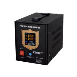 Záložný zdroj Kemot URZ3404B - PROsinus-300W (500VA) DC12C/AC230V prenosný , čierny